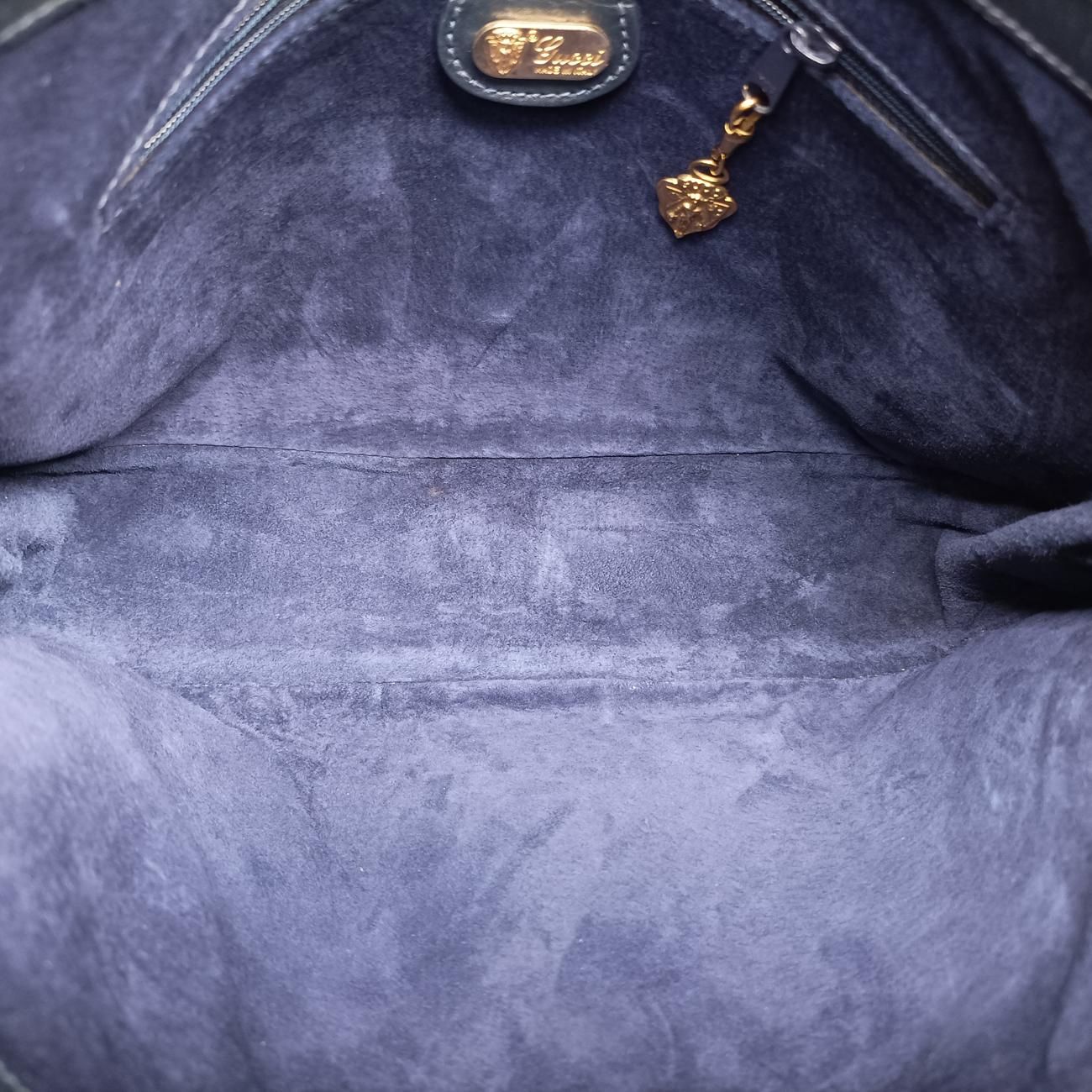 Hobo Navy Leather