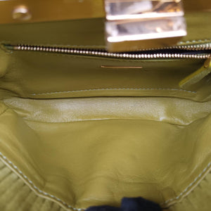 Peekaboo Green Suede 8BP118-AB5Y-208-3262