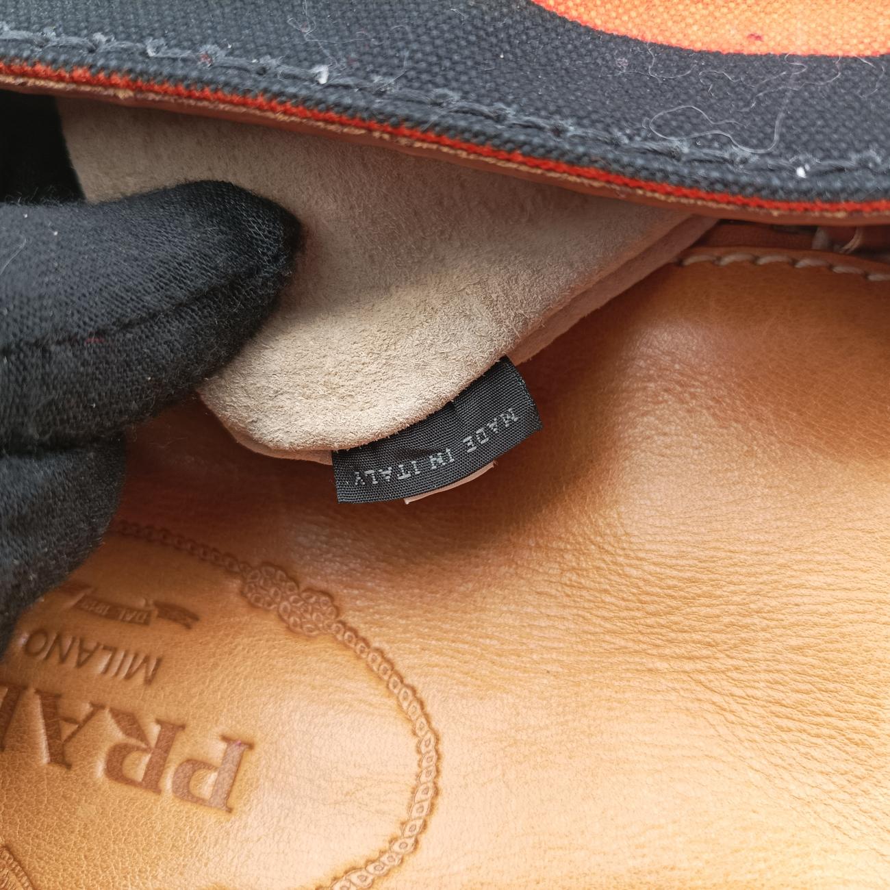 Kanapa Orange x Black x Beige Canvas 25