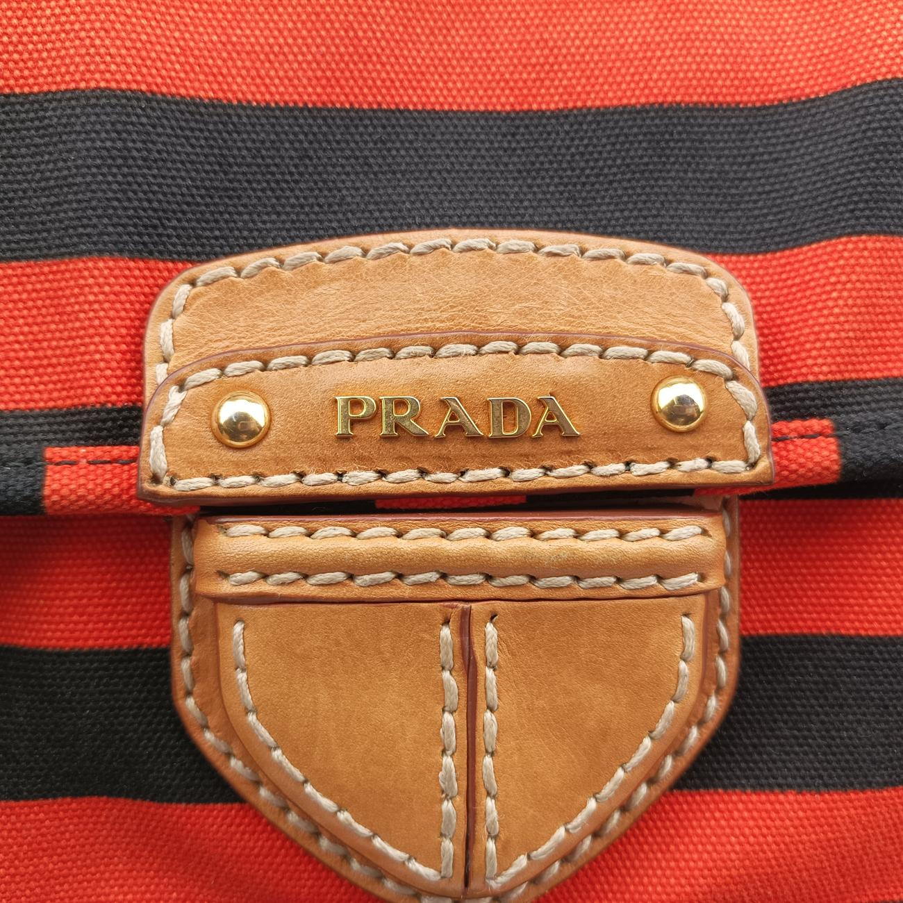 Kanapa Orange x Black x Beige Canvas 25