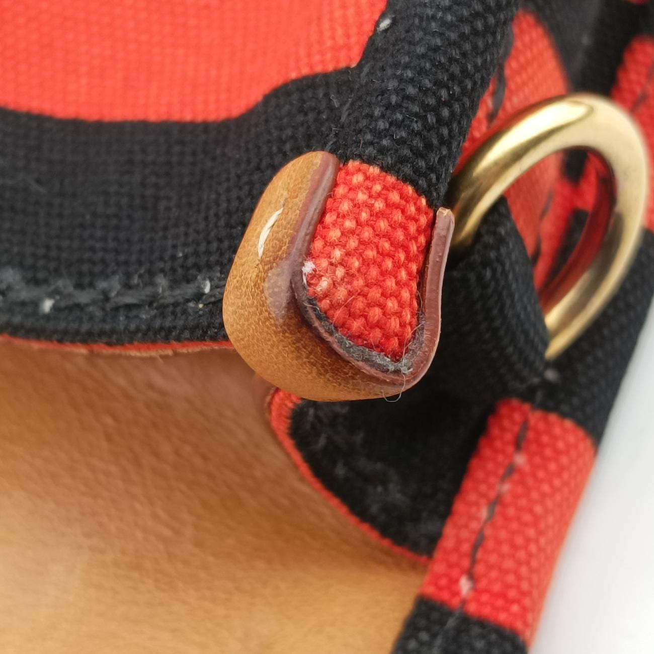 Kanapa Orange x Black x Beige Canvas 25