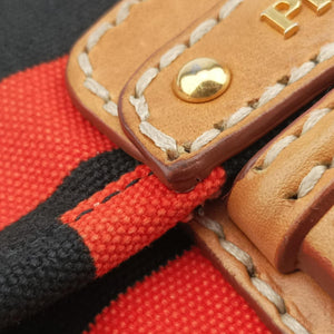 Kanapa Orange x Black x Beige Canvas 25