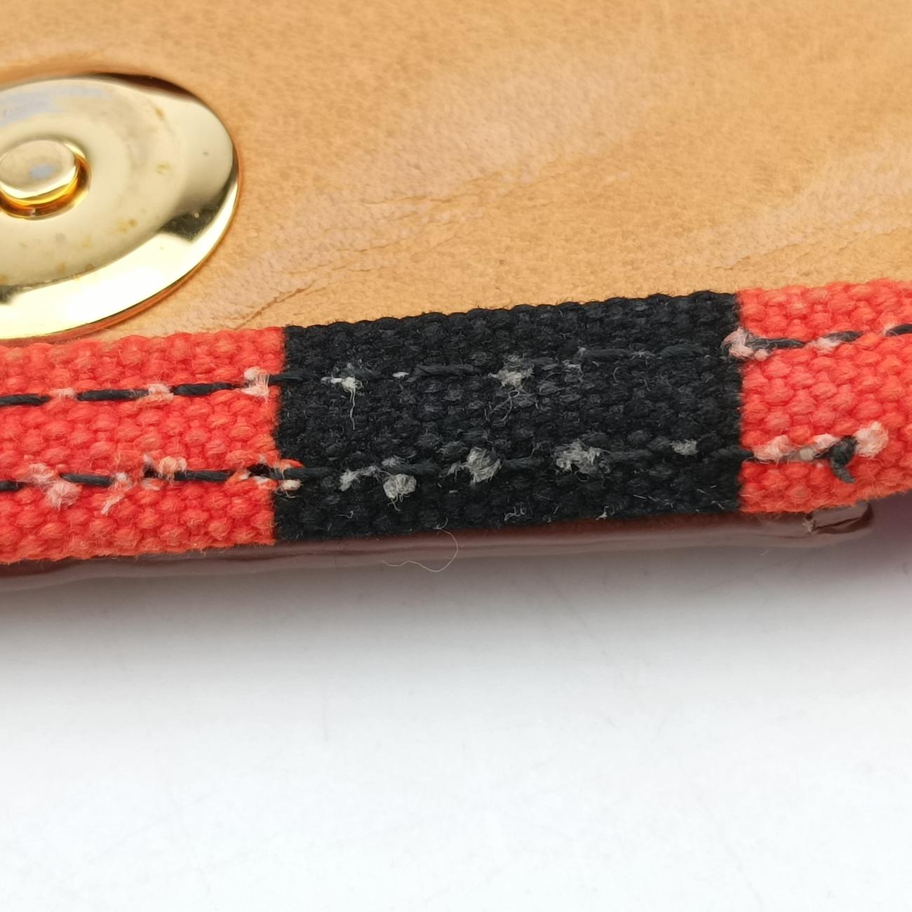 Kanapa Orange x Black x Beige Canvas 25