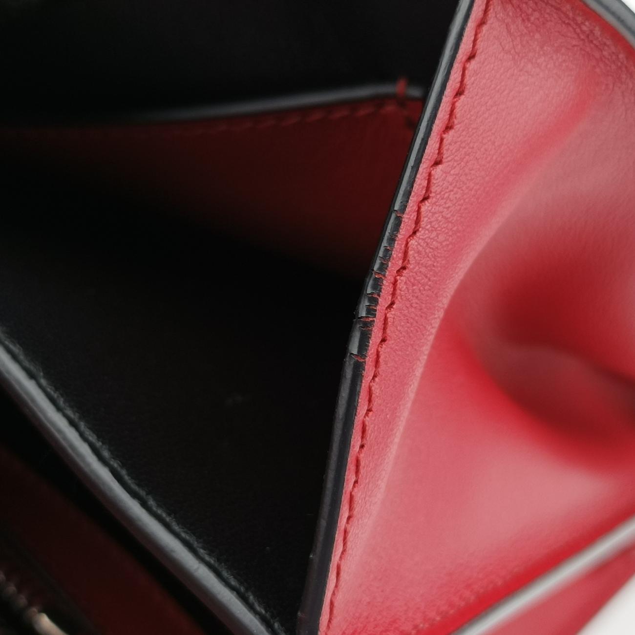 Electra Studded Red Leather x Saffiano leather 25