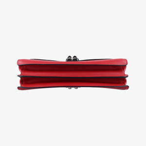 Electra Studded Red Leather x Saffiano leather 25