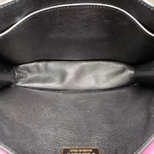 Cahier Pink×Black Leather 25