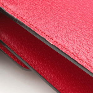 Bamboo Web butterfly Red Leather C022770143