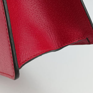 Bamboo Web butterfly Red Leather C022770143
