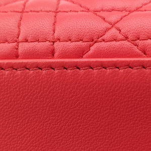 Lady Dior Orange×Pink lambskin 15-BO-0133