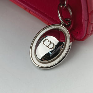 Lady Dior Orange×Pink lambskin 15-BO-0133