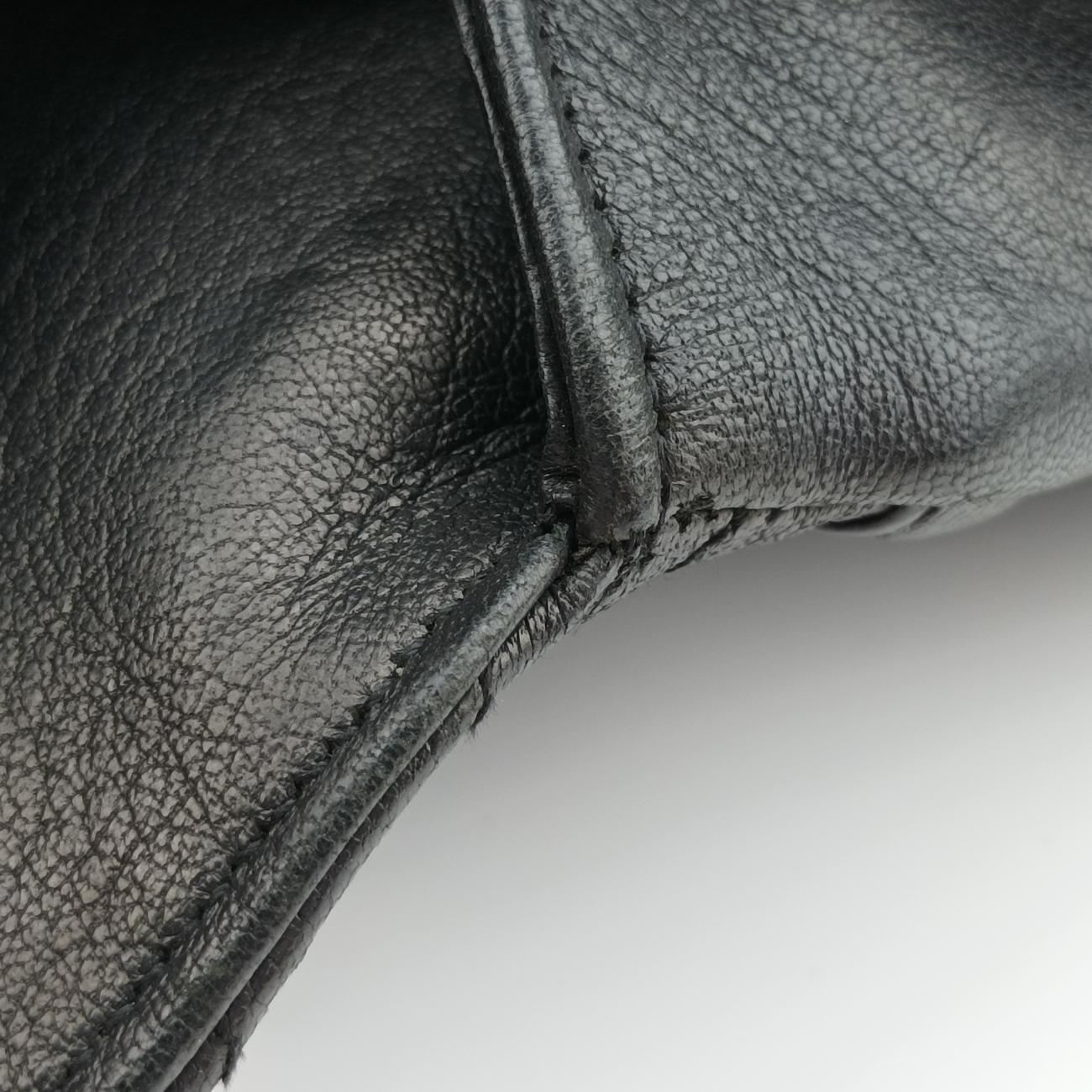 COLLEGE Black Leather ARS392738.0615