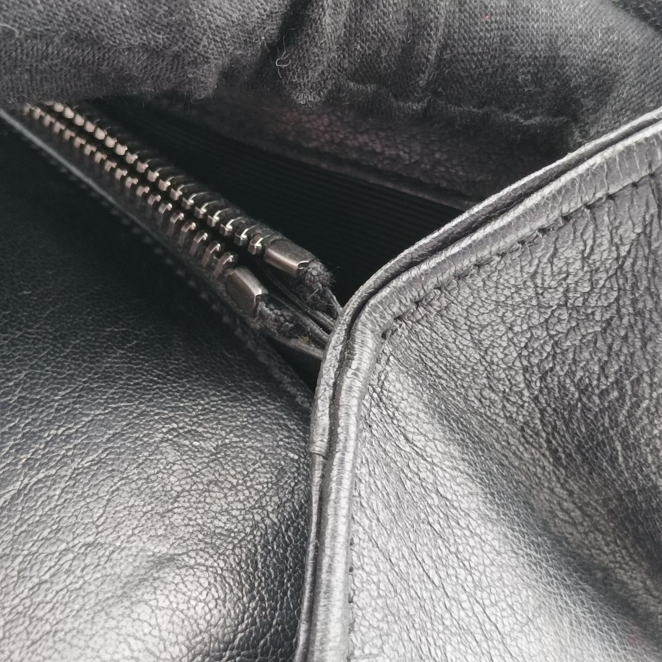COLLEGE Black Leather ARS392738.0615