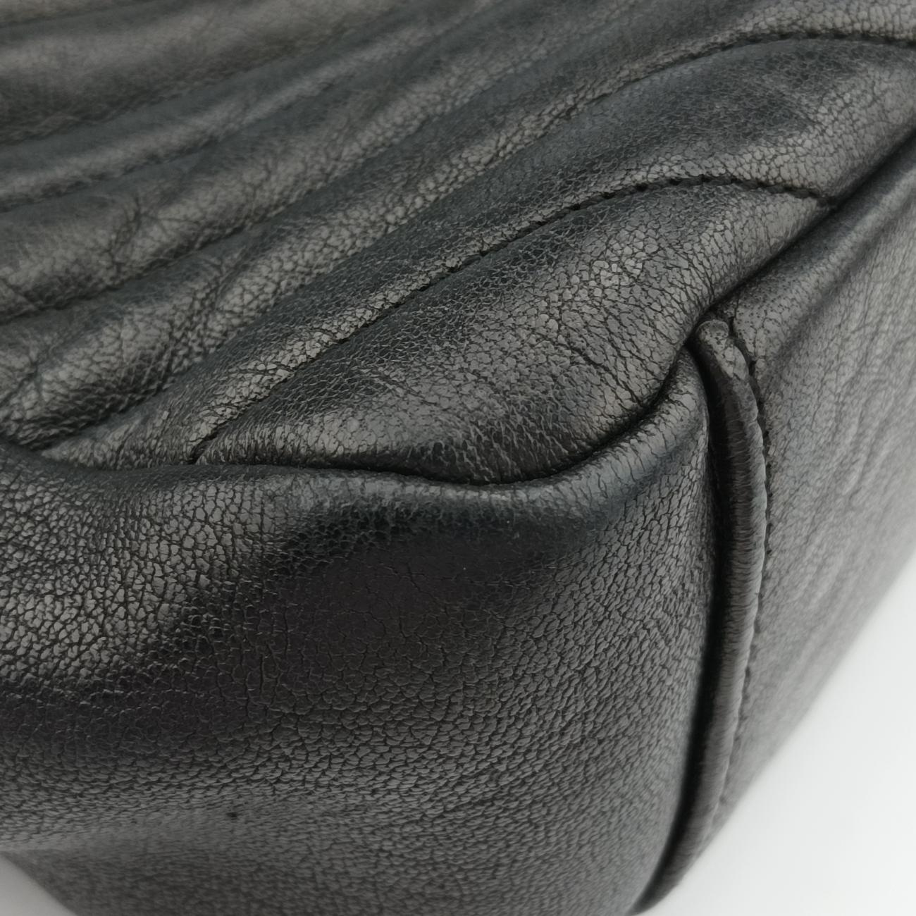 COLLEGE Black Leather ARS392738.0615