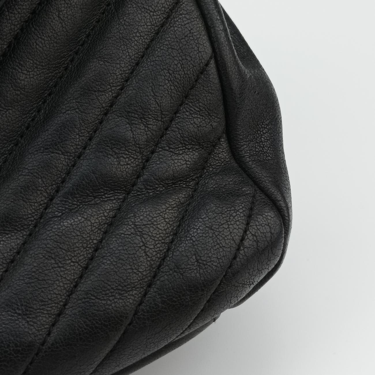 COLLEGE Black Leather ARS392738.0615