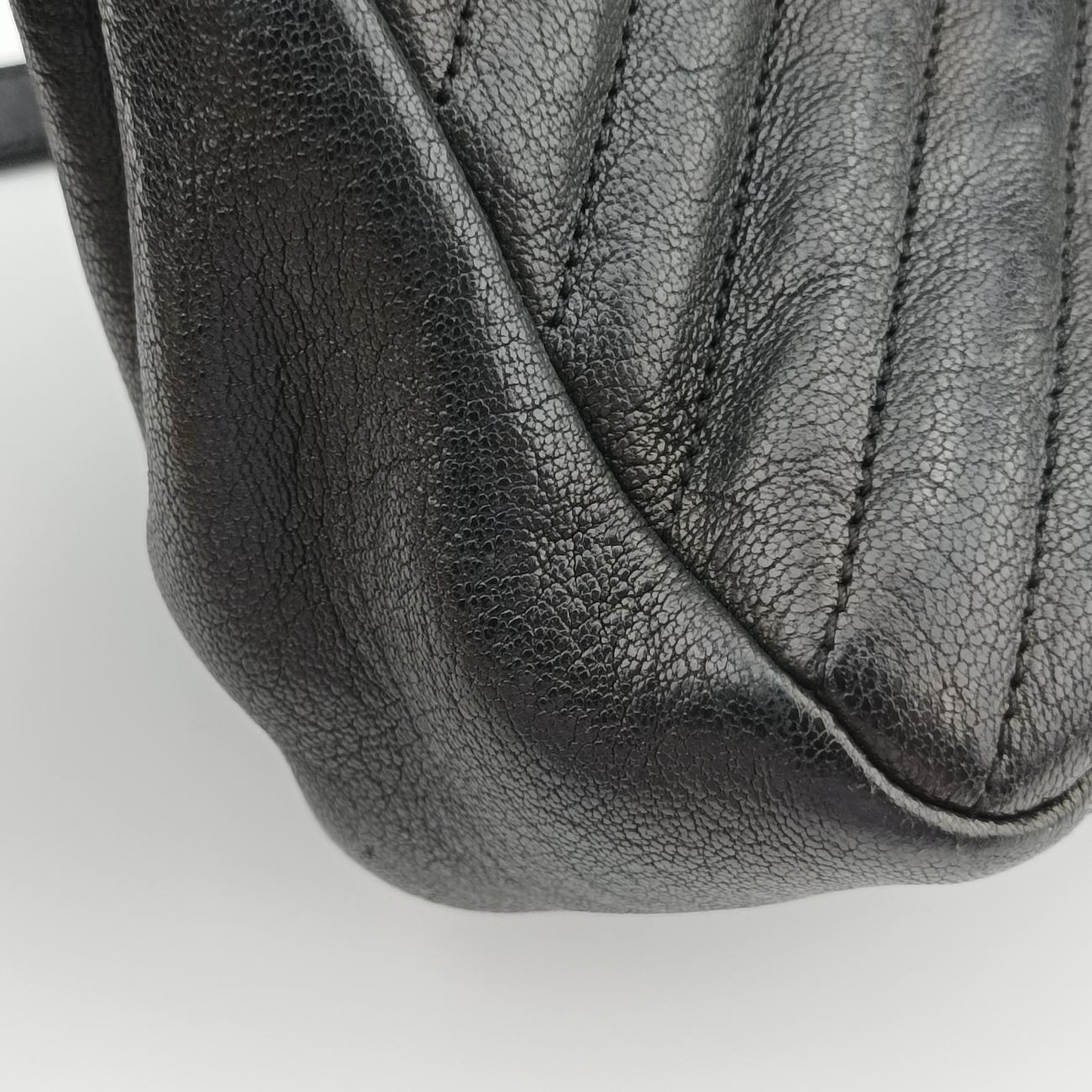 COLLEGE Black Leather ARS392738.0615