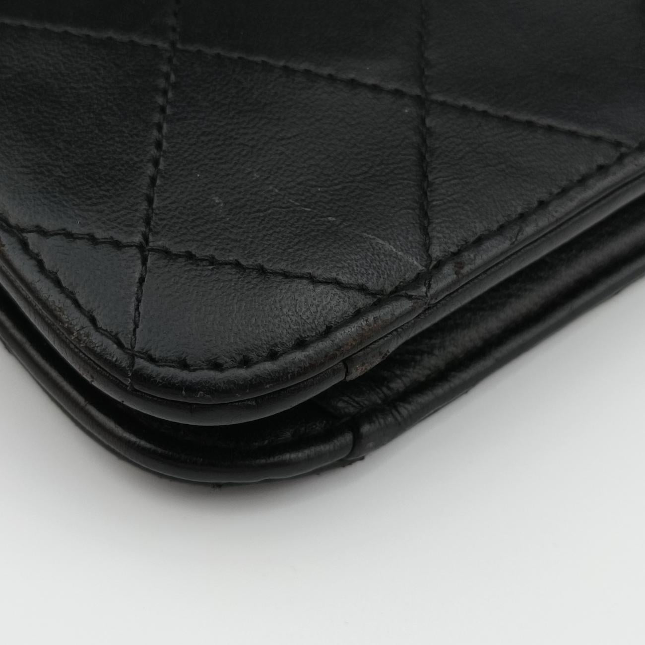 Matelasse 25 Push Lock Chain Black lambskin 4974933