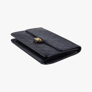 Matelasse 25 Push Lock Chain Black lambskin 4974933
