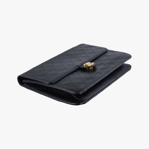 Matelasse 25 Push Lock Chain Black lambskin 4974933