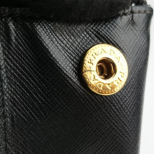Galleria Black SAFFIANO Leather 7/A 173