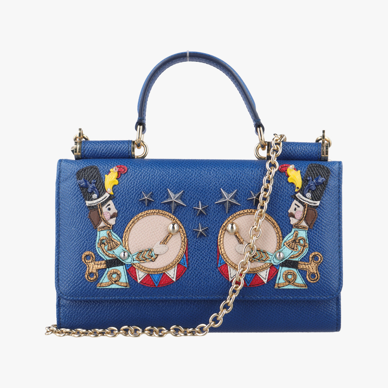 Sicily Blue×Multicolour Leather