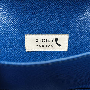 Sicily Blue×Multicolour Leather