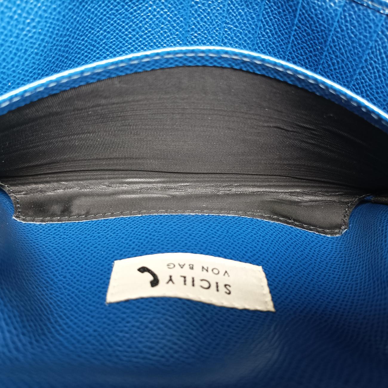 Sicily Blue×Multicolour Leather