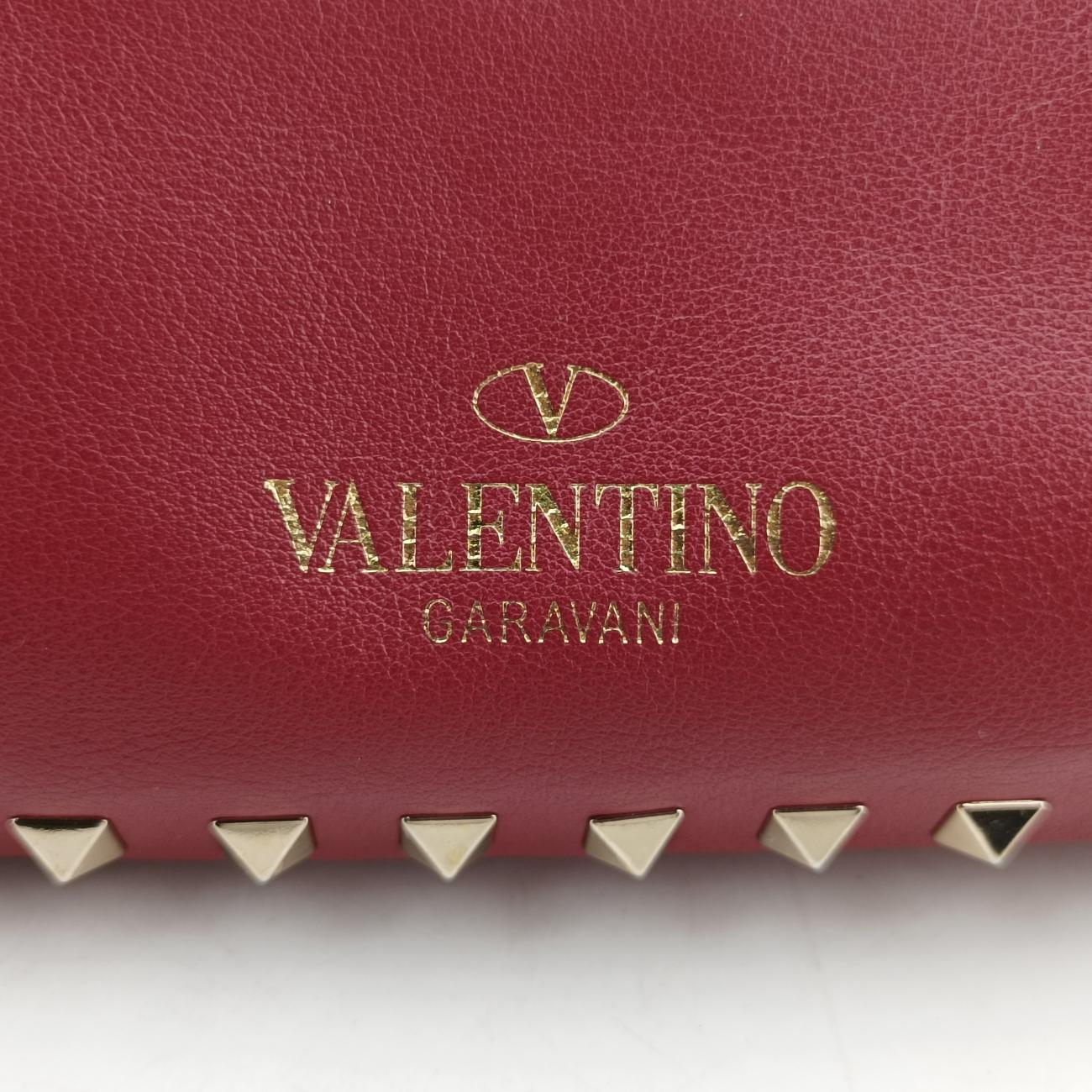 Rockstud Red Leather BL-I037BOL2