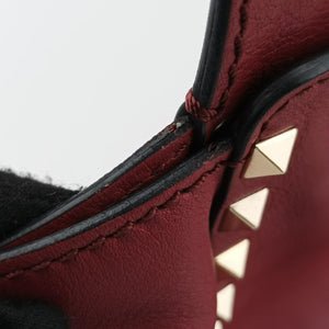 Rockstud Red Leather BL-I037BOL2