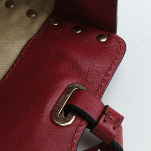 Rockstud Red Leather BL-I037BOL2