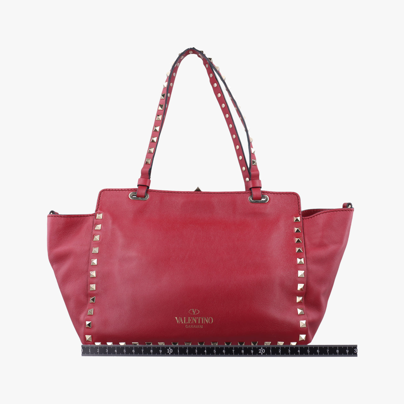 Rockstud Red Leather BL-I037BOL2