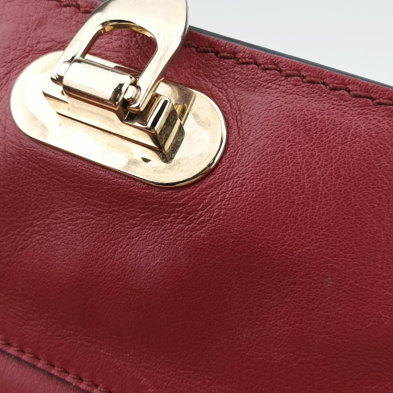 Rockstud Red Leather BL-I037BOL2