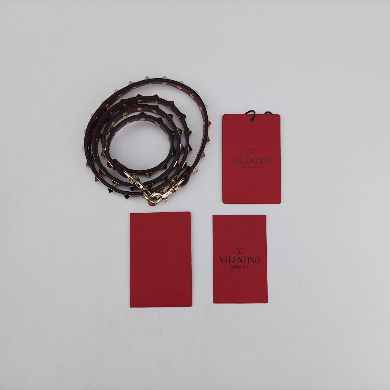 Rockstud Red Leather BL-I037BOL2