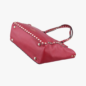 Rockstud Red Leather BL-I037BOL2