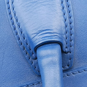 Luggage Mini Shopper Blue Leather F-AT-0162 F-CU-0152