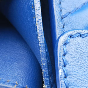Luggage Mini Shopper Blue Leather F-AT-0162 F-CU-0152