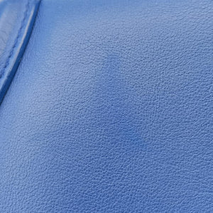 Luggage Mini Shopper Blue Leather F-AT-0162 F-CU-0152