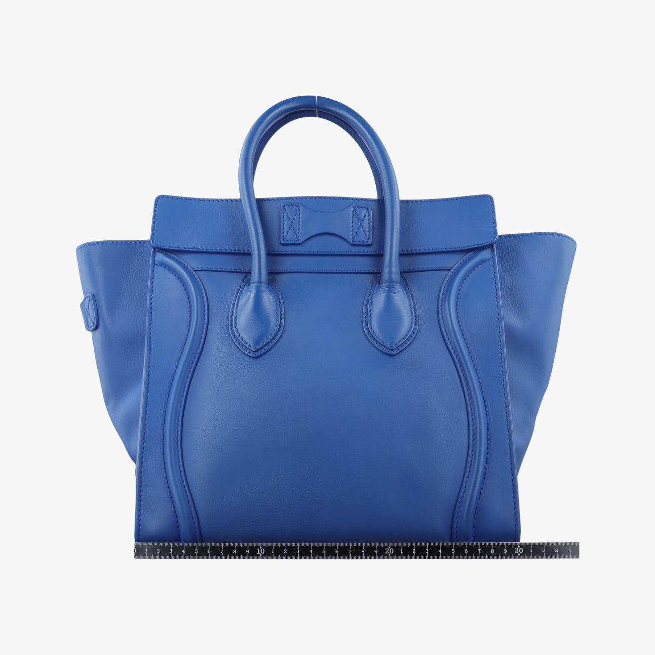 Luggage Mini Shopper Blue Leather F-AT-0162 F-CU-0152