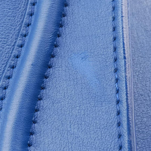 Luggage Mini Shopper Blue Leather F-AT-0162 F-CU-0152