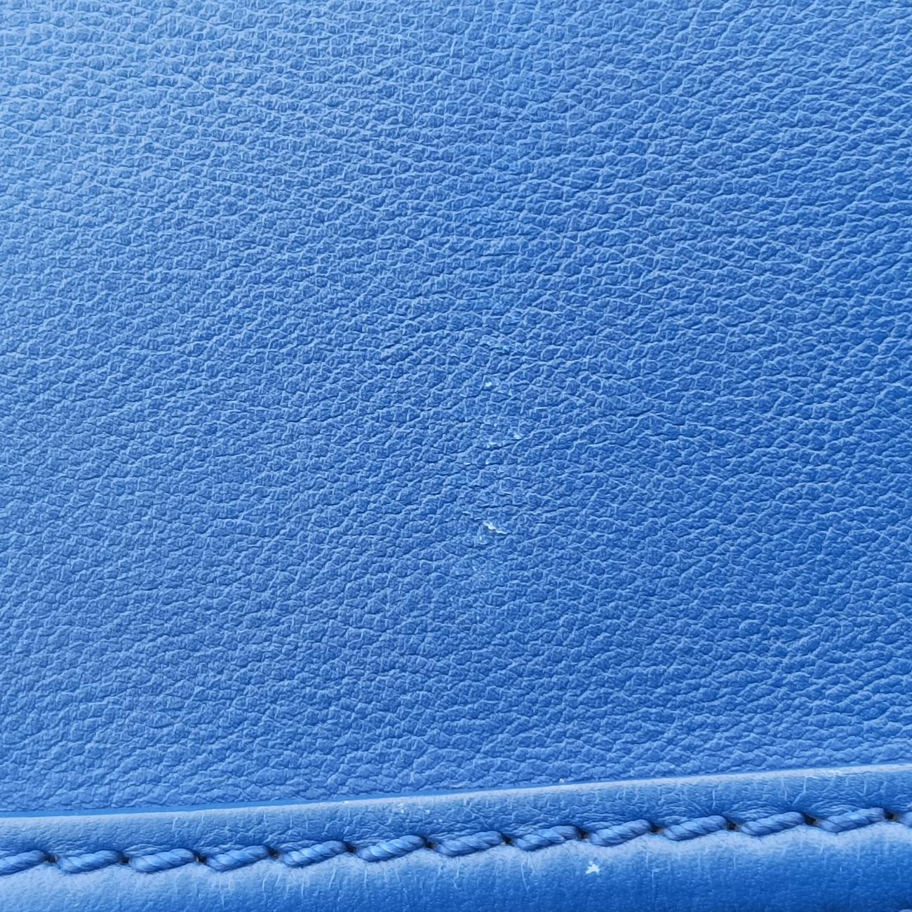 Luggage Mini Shopper Blue Leather F-AT-0162 F-CU-0152
