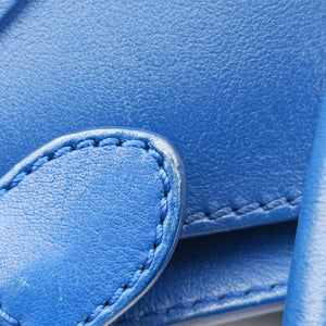 Luggage Mini Shopper Blue Leather F-AT-0162 F-CU-0152