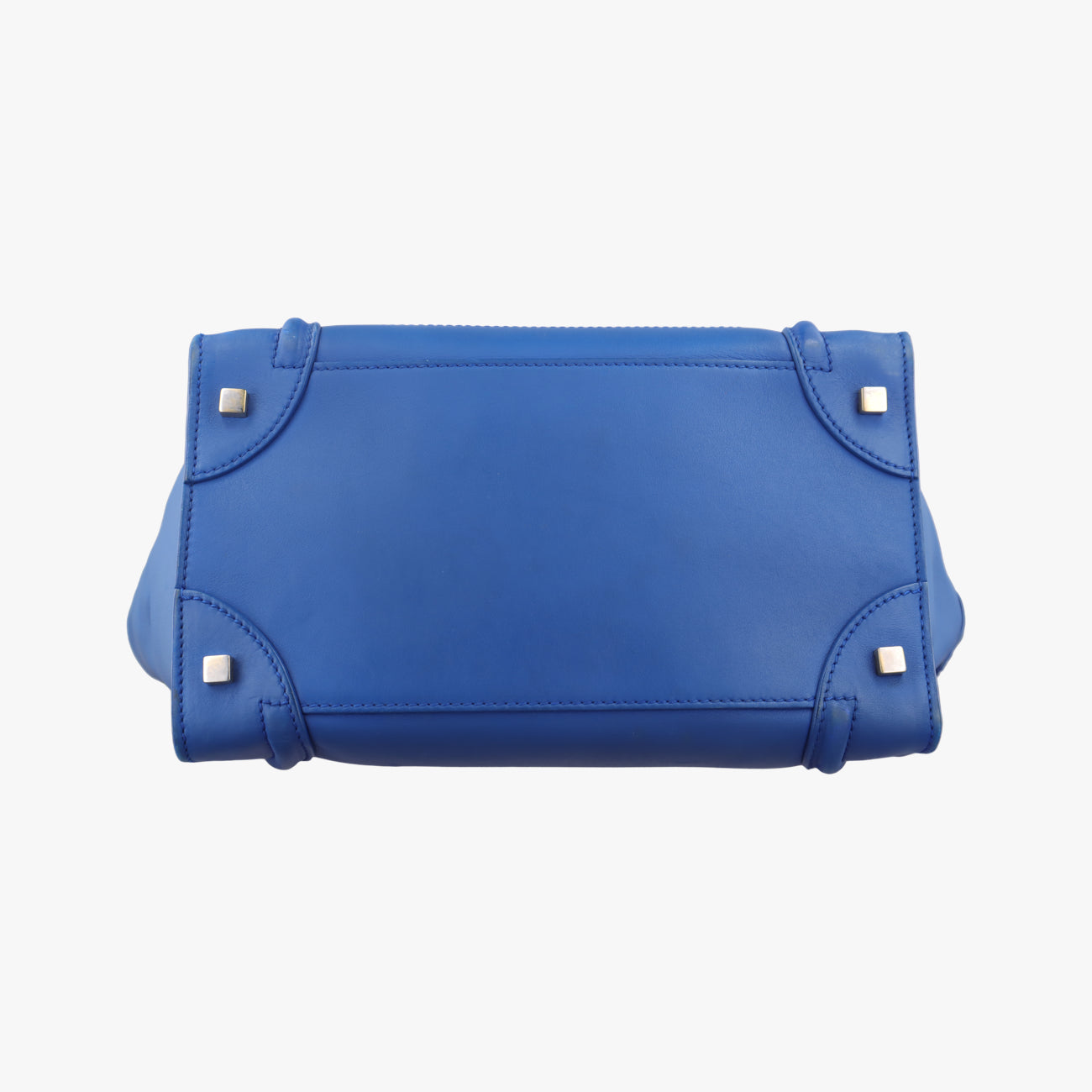 Luggage Mini Shopper Blue Leather F-AT-0162 F-CU-0152