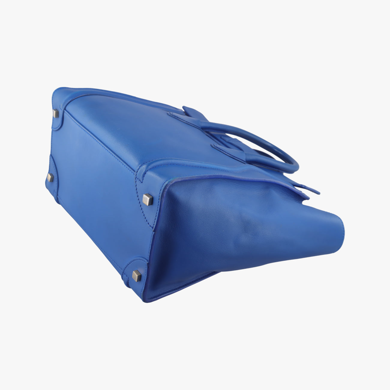 Luggage Mini Shopper Blue Leather F-AT-0162 F-CU-0152