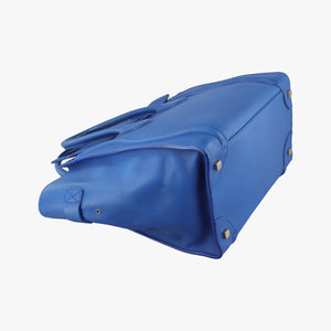 Luggage Mini Shopper Blue Leather F-AT-0162 F-CU-0152