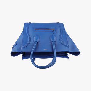 Luggage Mini Shopper Blue Leather F-AT-0162 F-CU-0152