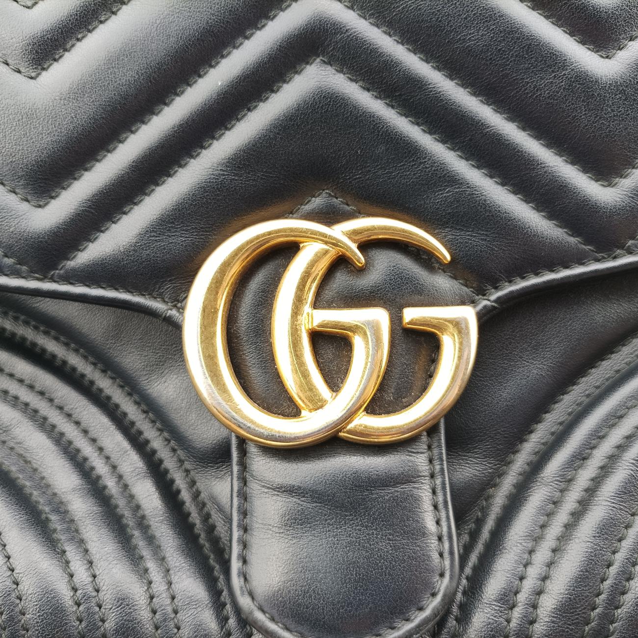 GG Marmont Black Leather E024924813