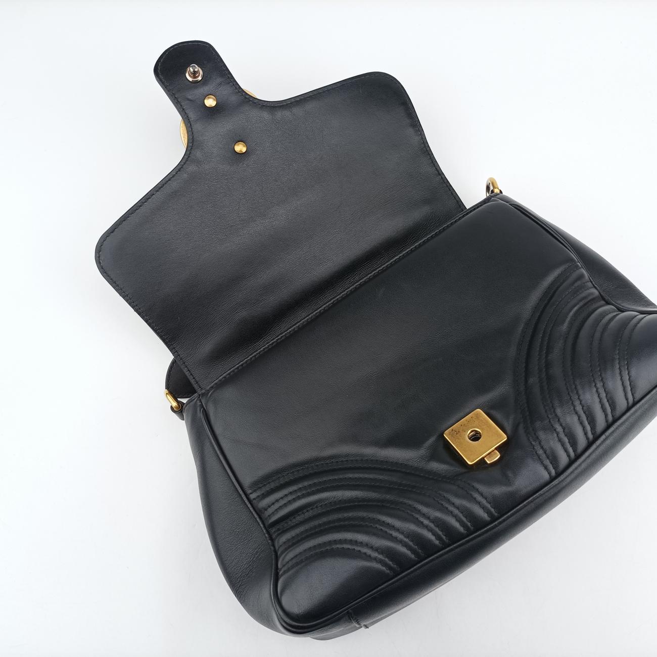 GG Marmont Black Leather E024924813