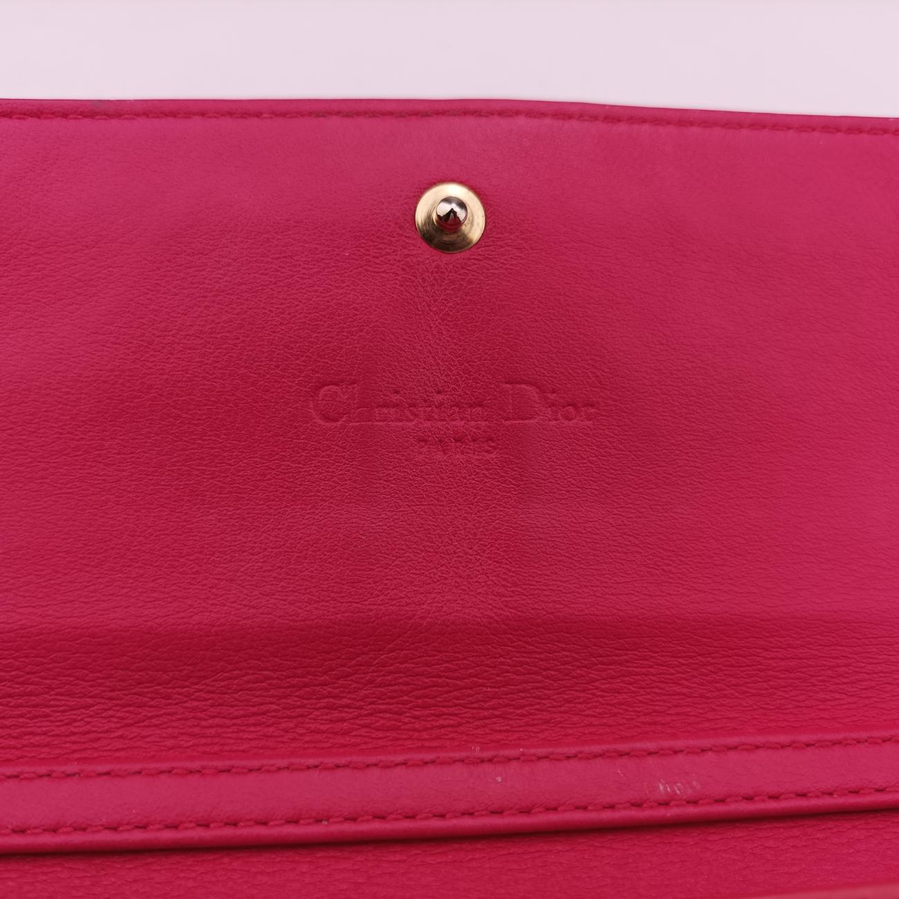 Lady Dior cannage Red lambskin 02-LU-0134