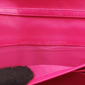 Lady Dior cannage Red lambskin 02-LU-0134