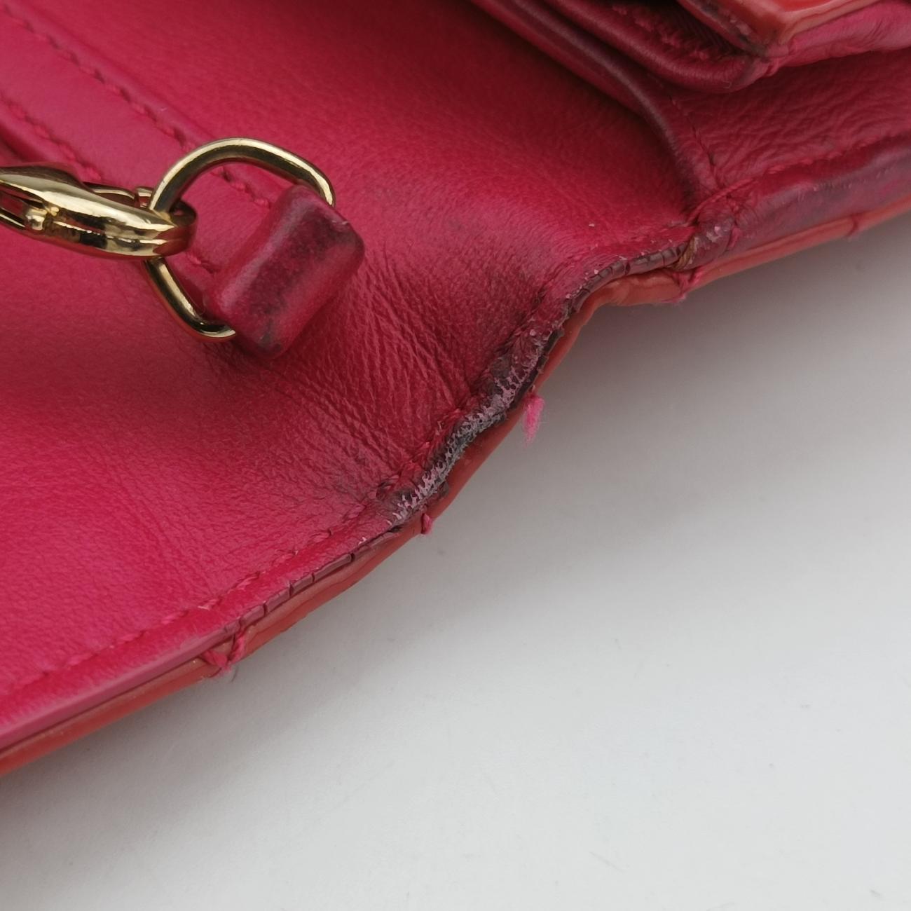 Lady Dior cannage Red lambskin 02-LU-0134
