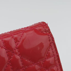 Lady Dior cannage Red lambskin 02-LU-0134
